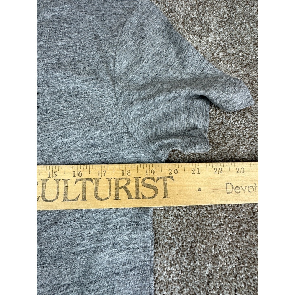 Polo‎ Ralph Lauren Shirt Mens Size Small Heather Gray Short Sleeve Cotton Casual - Picture 8 of 9
